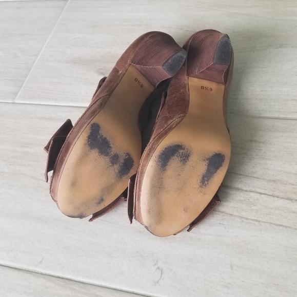 Leather platforms - Picture 4 of 4